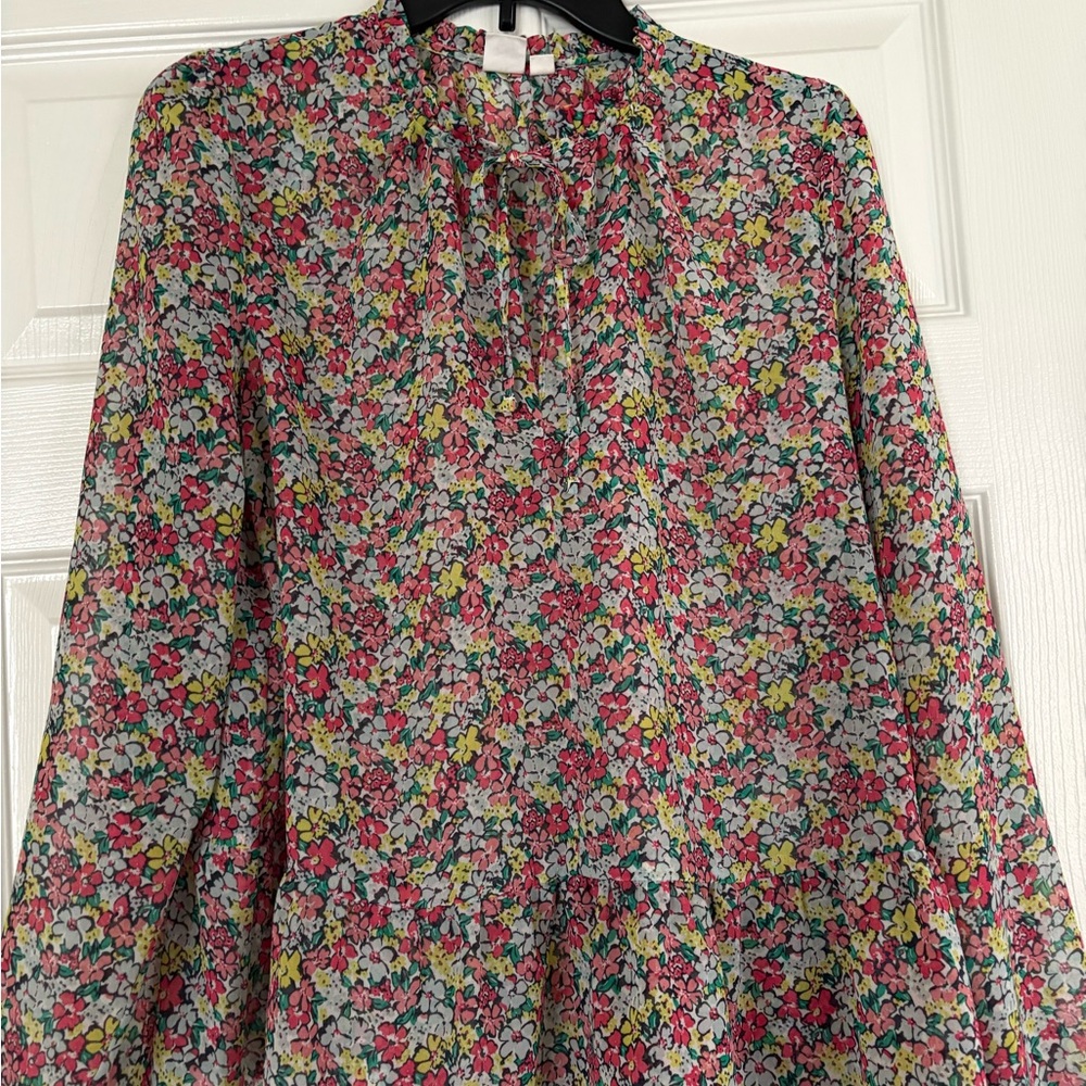 GAP Multicolor Floral Blouse